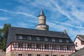 The Renaissance castle Idstein with a witch tower Royalty Free Stock Photo