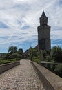 The Renaissance castle Idstein with a witch tower