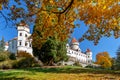 Renaissance castle Konopiste with park near town Benesov nation