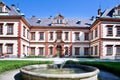 Renaissance castle with Museum of Giant Mountain region, Jilemnice, Krkonose mountains, Czech republic.