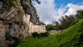 Renaissance Castle in the Rock, Predjama, Slovenia Royalty Free Stock Photo