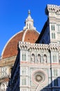 Renaissance Cathedral Church Duomo Santa Maria del Fiore in Florence Royalty Free Stock Photo