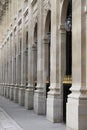 Renaissance colonnade in Paris