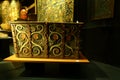 Renaissance design decorative chest box at folk dress museum