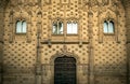 Renaissance facade of the ornately decorated Palacio de Jabalquinto in Baeza, Jaen Royalty Free Stock Photo