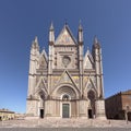 Duomo di Orvieto cathedral, Italy Royalty Free Stock Photo