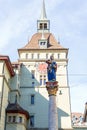 Renaissance fountain XVII c. Anna Seiler, Bern