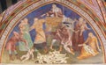 Fresco in San Gimignano - Massacre of the Innocents