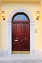 Renaissance front door Royalty Free Stock Photo