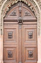 Renaissance front door Royalty Free Stock Photo