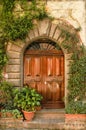 Renaissance front door - Vintage Royalty Free Stock Photo