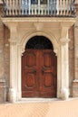 Renaissance front door Royalty Free Stock Photo