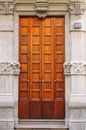 Renaissance front door Royalty Free Stock Photo