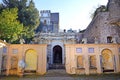 Renaissance garden - villa dEste in Tivoli, Italy