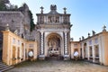 Renaissance garden - villa dEste in Tivoli, Italy