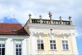 Renaissance house in Jindrichuv Hradec Royalty Free Stock Photo