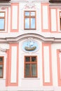 Renaissance house in Pisek Royalty Free Stock Photo