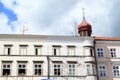 Renaissance houses in Jindrichuv Hradec Royalty Free Stock Photo