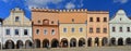 Renaissance houses in Telc, Czech republic