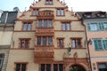 renaissance mansion (maison des tÃªtes) - colmar - france Royalty Free Stock Photo