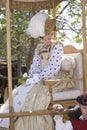 Renaissance Pleasure Faire - The Queen 1 Royalty Free Stock Photo