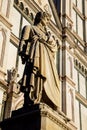 Renaissance statue of Dante Alighieri, Piazza Santa Croce