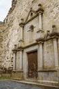 Renaissance style face in a Catholic temple in Spain Royalty Free Stock Photo