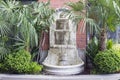 Renaissance Style Water Fountain Royalty Free Stock Photo