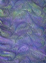 Renaissance/Victorian Marbled Paper 10 Royalty Free Stock Photo