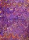 Renaissance/Victorian Marbled Paper 11 Royalty Free Stock Photo