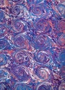 Renaissance/Victorian Marbled Paper 3 Royalty Free Stock Photo