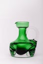 Renaissance wine burl carafe on the white background