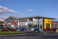 Renault car showroom dealership