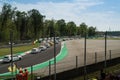 Renault Clio Cup in on the circuitof Monza