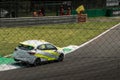 Renault Clio Cupin on the circuitof Monza