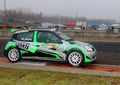 Renault Clio prototype during the ninth edition of the track speed race