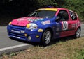 Renault Clio racing Royalty Free Stock Photo