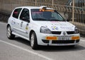 Renault Clio racing Royalty Free Stock Photo