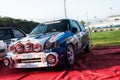 RENAULT CLIO WILLIAMS 1991 in old racing car rally THE LEGEND 2017