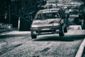 RENAULT CLIO WILLIAMS 1998 old racing car rally Royalty Free Stock Photo
