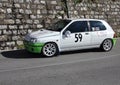 Renault Clio. 9ÃÂ° Chiavari-Leivi uphill race- Leivi Italy.