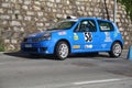 Renault Clio. 9ÃÂ° Chiavari-Leivi uphill race- Leivi Italy.