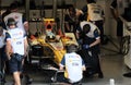 Renault F1 2008 Monza Royalty Free Stock Photo