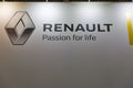 Renault hybrid car booth on Kiev Plug-in Ukraine 2017 Exhibition.