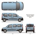 Renault Kangoo Maxi Combi Royalty Free Stock Photo