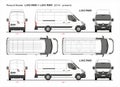 Renault Master Cargo Delivery Van MWB L3 RWD 2014-present