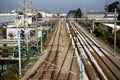 Renault plant Cacia Aveiro Portugal and rail track