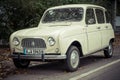 BERLIN, GERMANY - October 2017: Renault R4 in grey