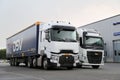 Renault Trucks T and Volvo FH Semi on Demo Drive Event