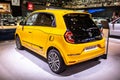 Renault Twingo, Brussels Motor Show, third generation, MK3, rear-engine, rear-wheel-drive city car produced by Renault Royalty Free Stock Photo